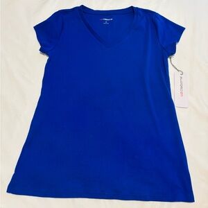 NEW Liz Claiborne Essential Tee Neck Stretch Tee comfortable versatile
